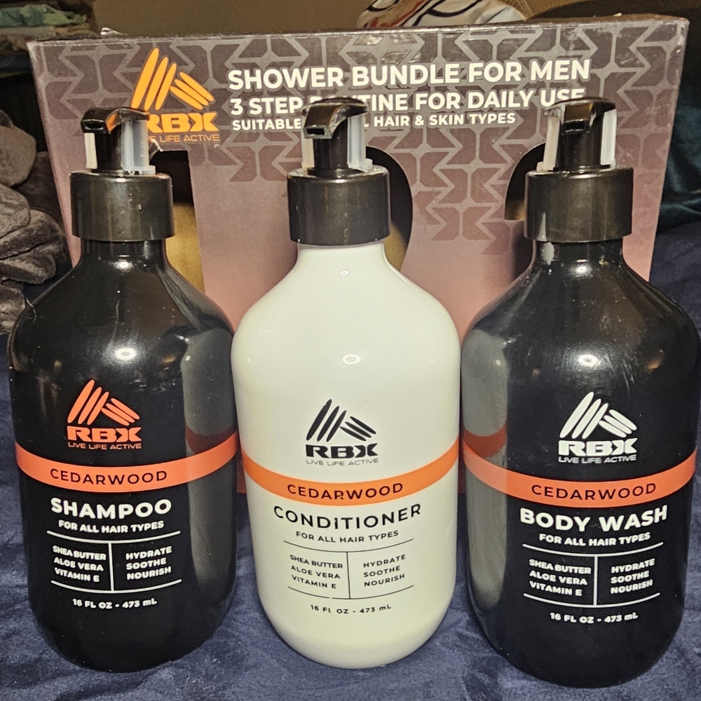 RBX Live Life Active - Shower Bundle for Men